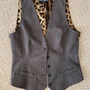 Dolce and Gabbana wool vest Sz. 44